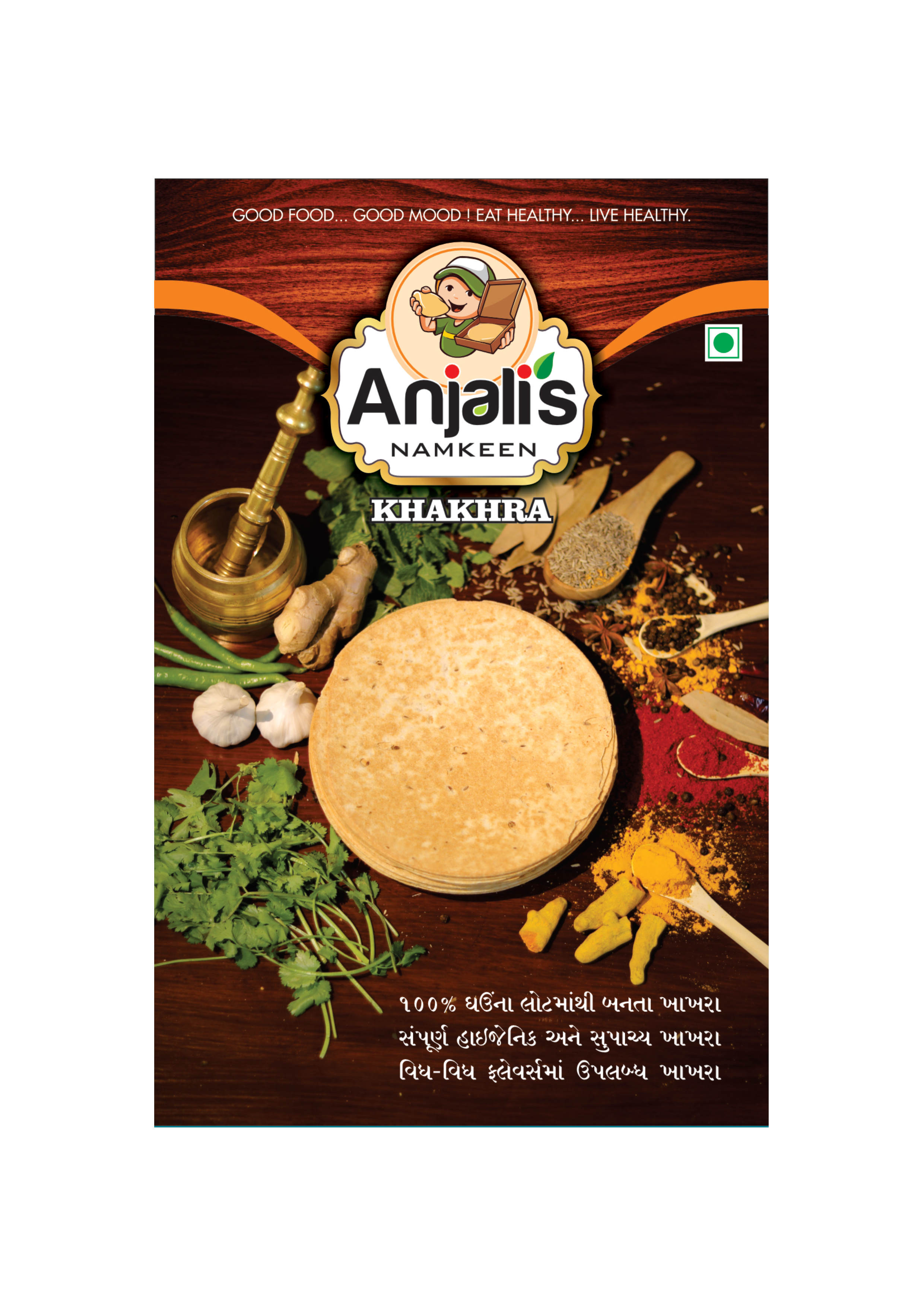 Anjali's Khakhra — Premium Crispy Khakhra