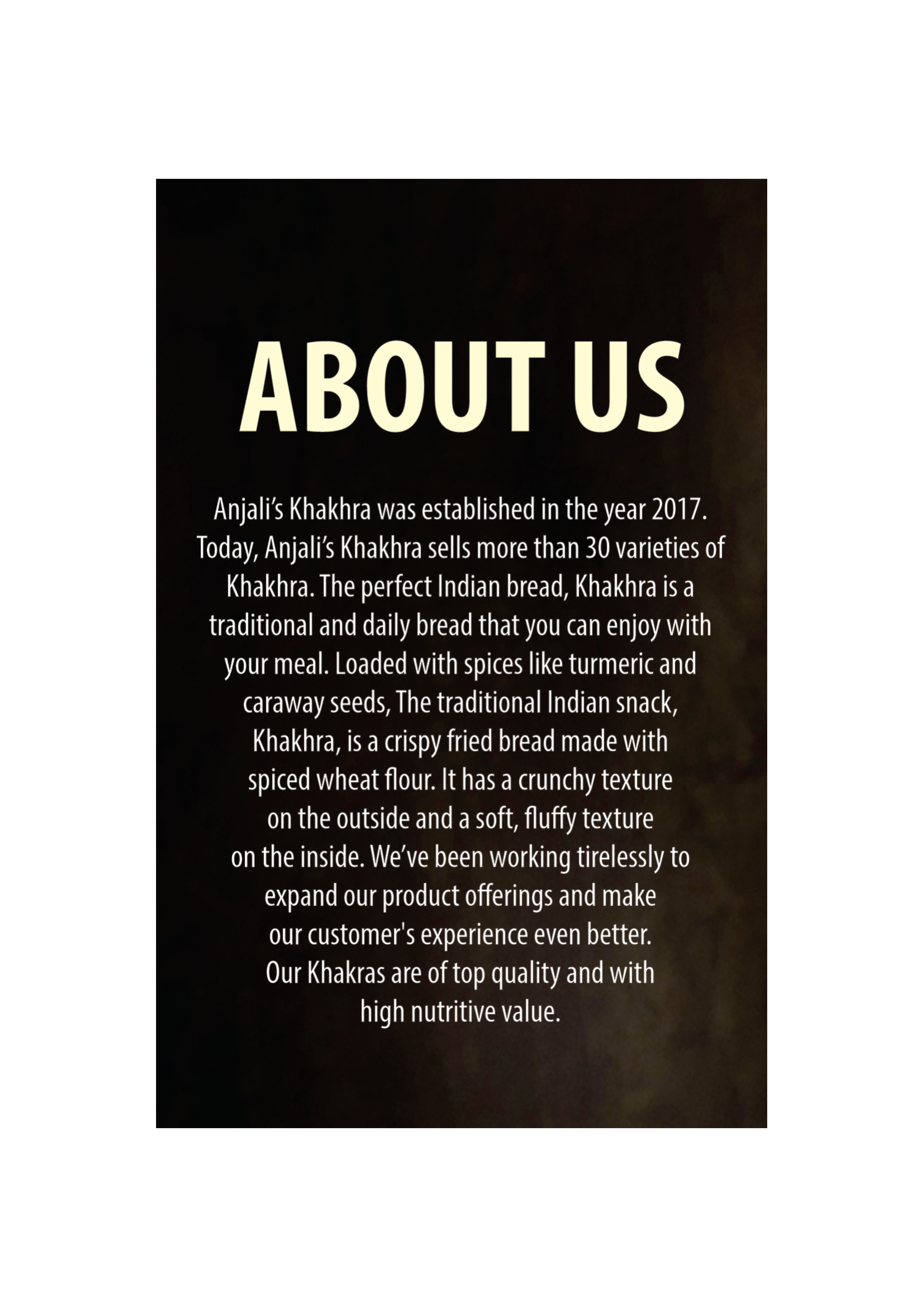 Anjali Hardik Jagad — Khakhra Manufacturer