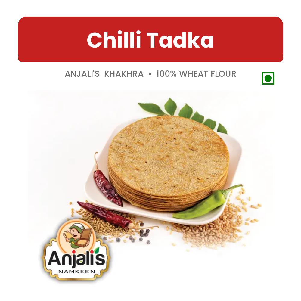 Chilli Tadka Khakhra